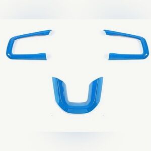 Jeep Vibrant Blue Modern Steering Wheel Decor Jeep JL2018 and Gladiator JL2020